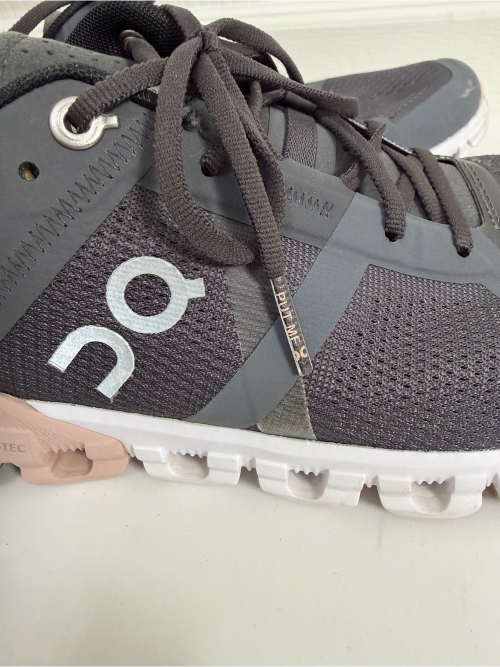 On Running Cloudflow Running Shoes - Rock/Rose - Picture 8 of 8